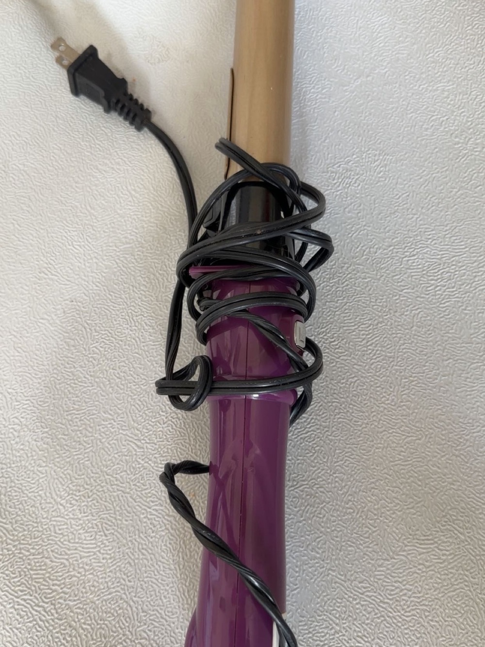 Amazon Purple and Gold Hair Curling Wand